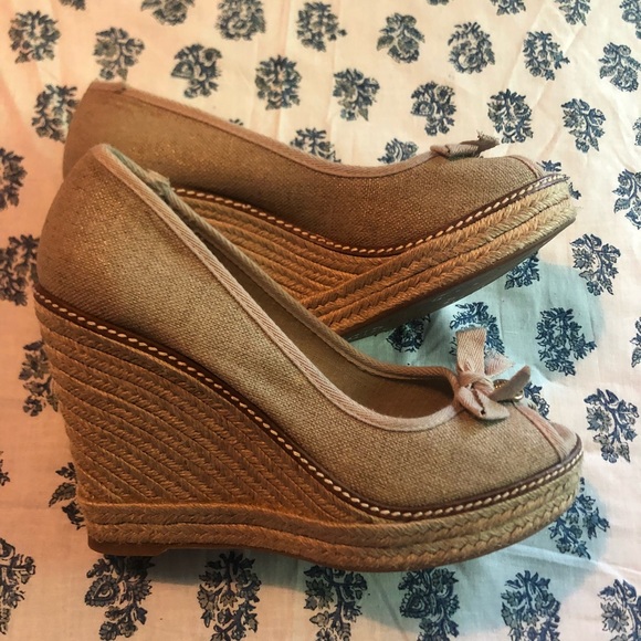 Tory Burch Jackie espadrille wedge, new! - Picture 6 of 7